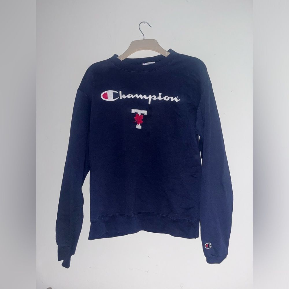 Champion X University of Toronto - Navy Sweatshirt